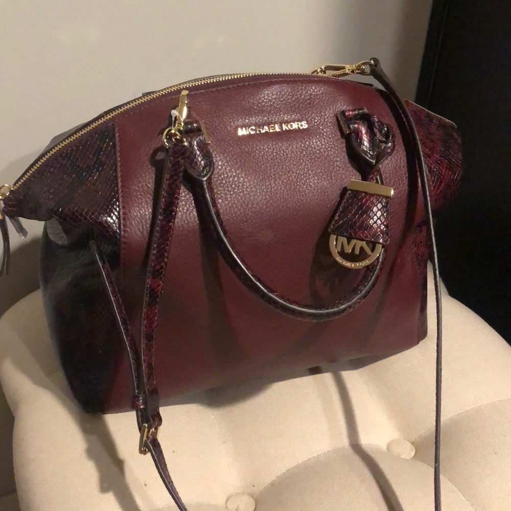 🍁 NWT! Michael Kors RILEY LARGE SATCHEL 🍁